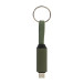 Keycab dark green  keyring 60W USB-C cable 