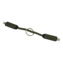 Keycab dark green  keyring 60W USB-C cable 
