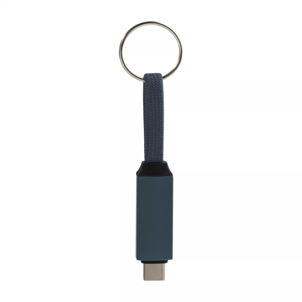 Keycab bleu foncé  porte-clés câble...