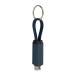 Keycab bleu foncé  porte-clés câble USB-C 60 W  