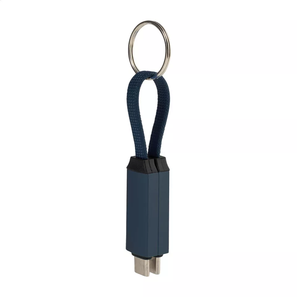 Keycab bleu foncé  porte-clés câble...