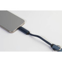Keycab dark blue  keyring 60W USB-C cable 