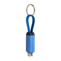 Keycab bleu  porte-clés câble USB-C 60 W  