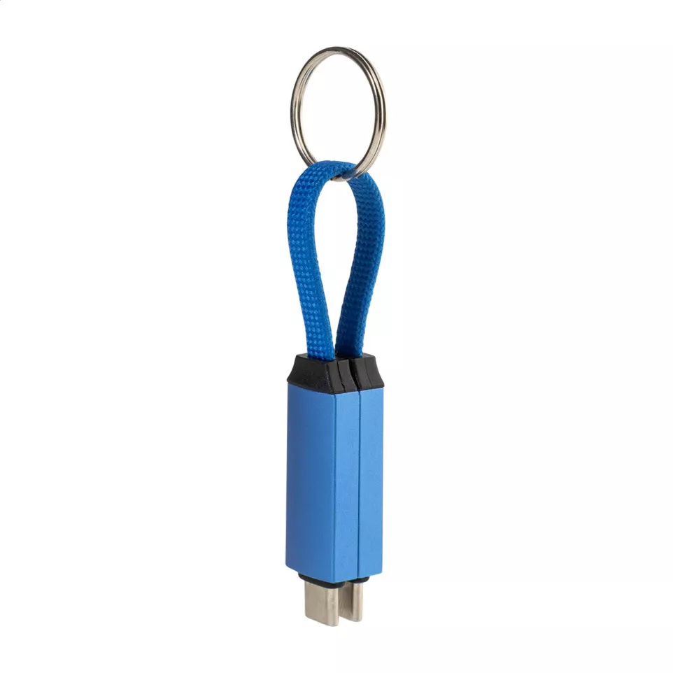 Keycab bleu  porte-clés câble USB-C...