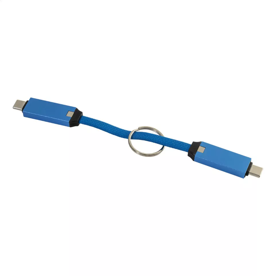 Keycab bleu  porte-clés câble USB-C...