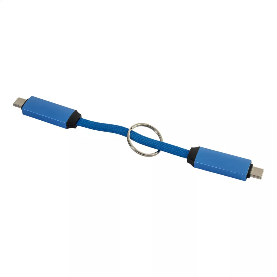 Keycab bleu  porte-clés câble USB-C...