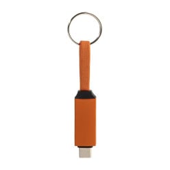 Keycab orange  porte-clés câble USB-C 60 W  