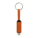 Keycab orange  keyring 60W USB-C cable 