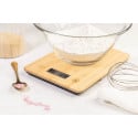 BamCook natural  rechargeable kitchen scale 