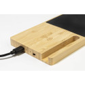 SipDock natural black wireless charger mug warmer 