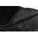 Napwrap black  2in1 travel blanket and pillow 