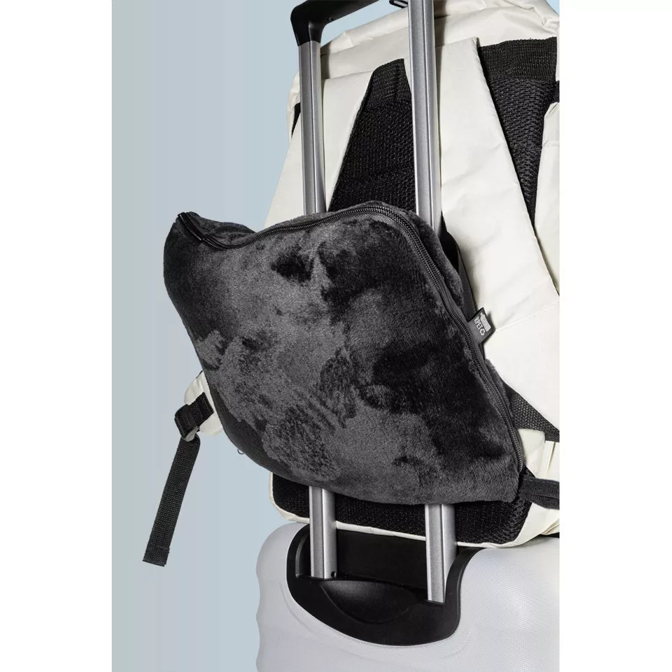 Napwrap black  2in1 travel blanket...