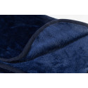 Napwrap bleu foncé  Couverture et oreiller de voyage 2 en 1 