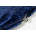 Napwrap bleu foncé  Couverture et oreiller de voyage 2 en 1 