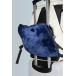Napwrap bleu foncé  Couverture et oreiller de voyage 2 en 1 