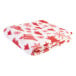Kokkola white  RPET Christmas blanket 