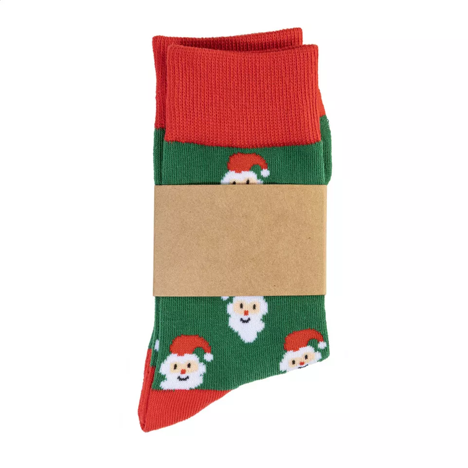 Julsokka vert rouge Chaussettes de...