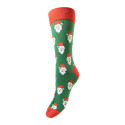 Julsokka vert rouge Chaussettes de Noël, Père Noël 43-46