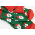 Julsokka vert rouge Chaussettes de Noël, Père Noël 43-46