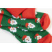 Julsokka green red Christmas socks, Santa Claus 43-46