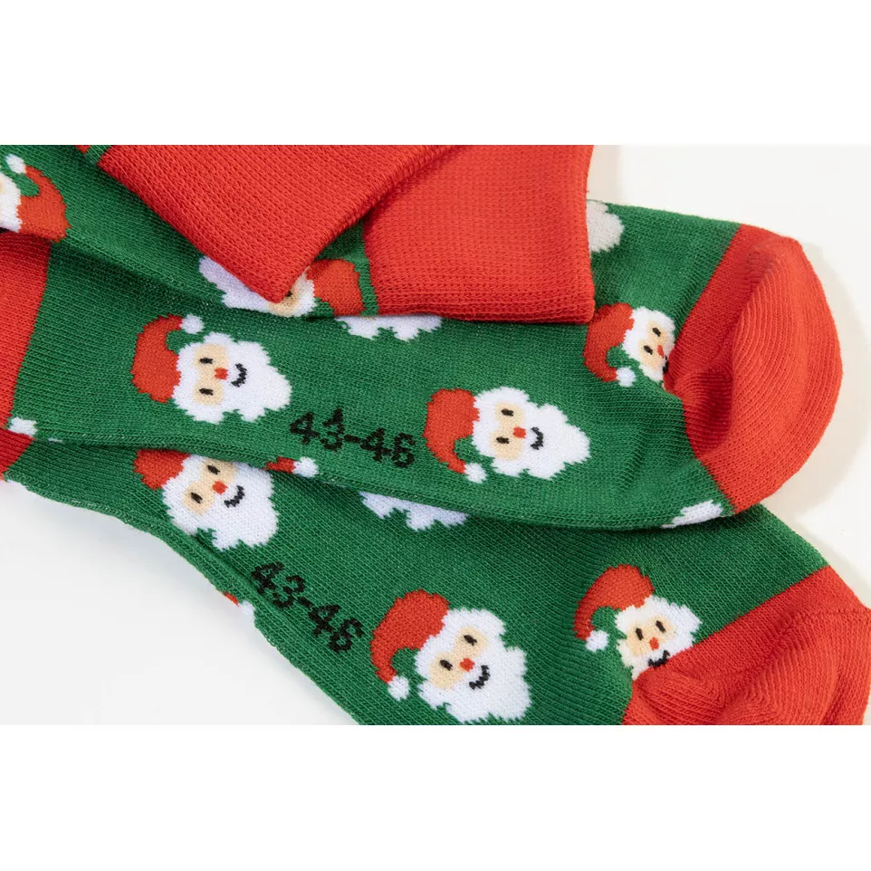 Julsokka green red Christmas socks,...