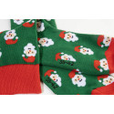 Julsokka vert rouge Chaussettes de Noël, Père Noël 38-42