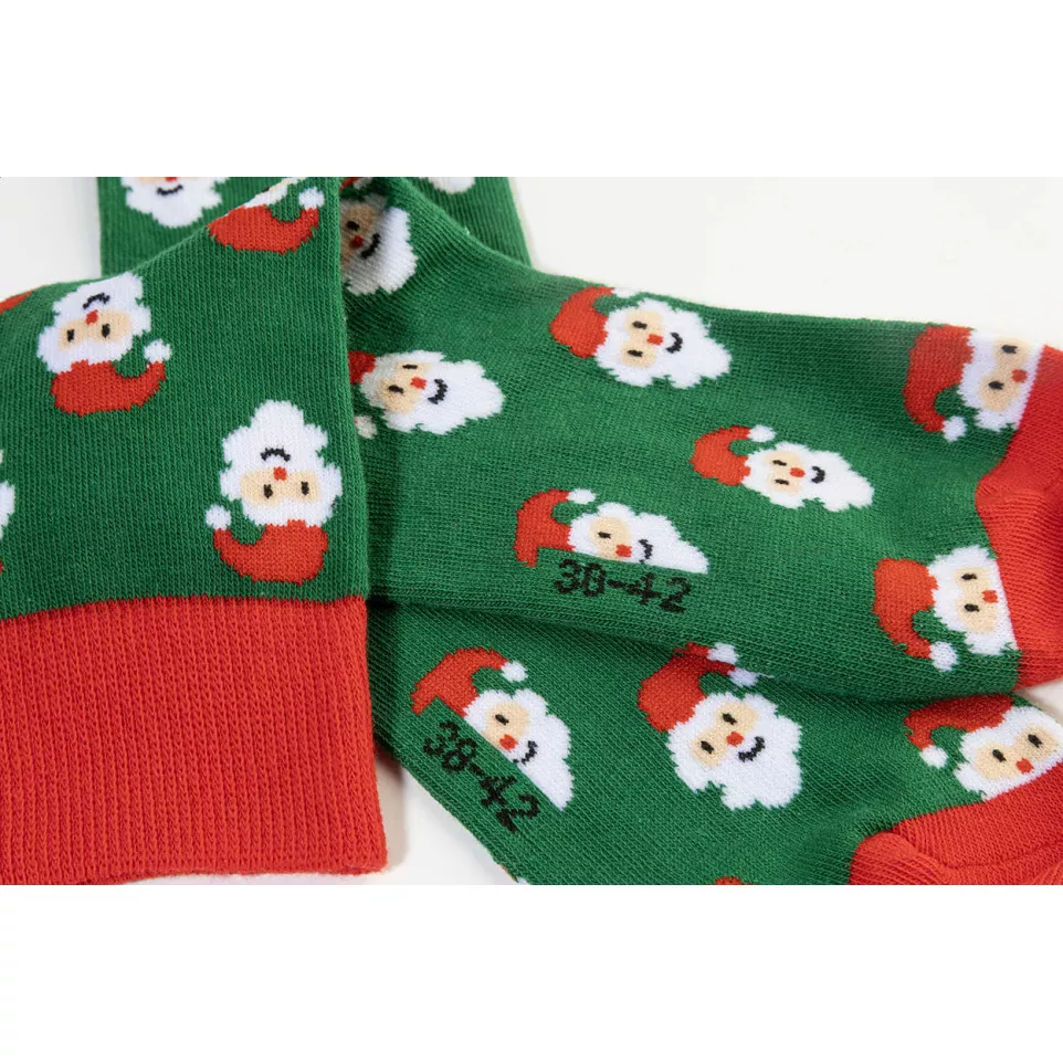 Julsokka groen rood Kerstsokken,...