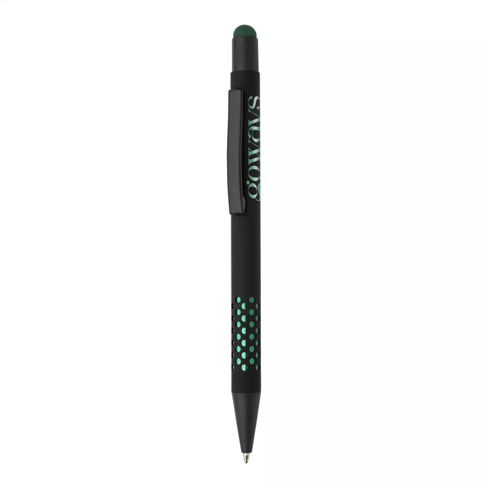 Griply vert  stylo à bille tactile 