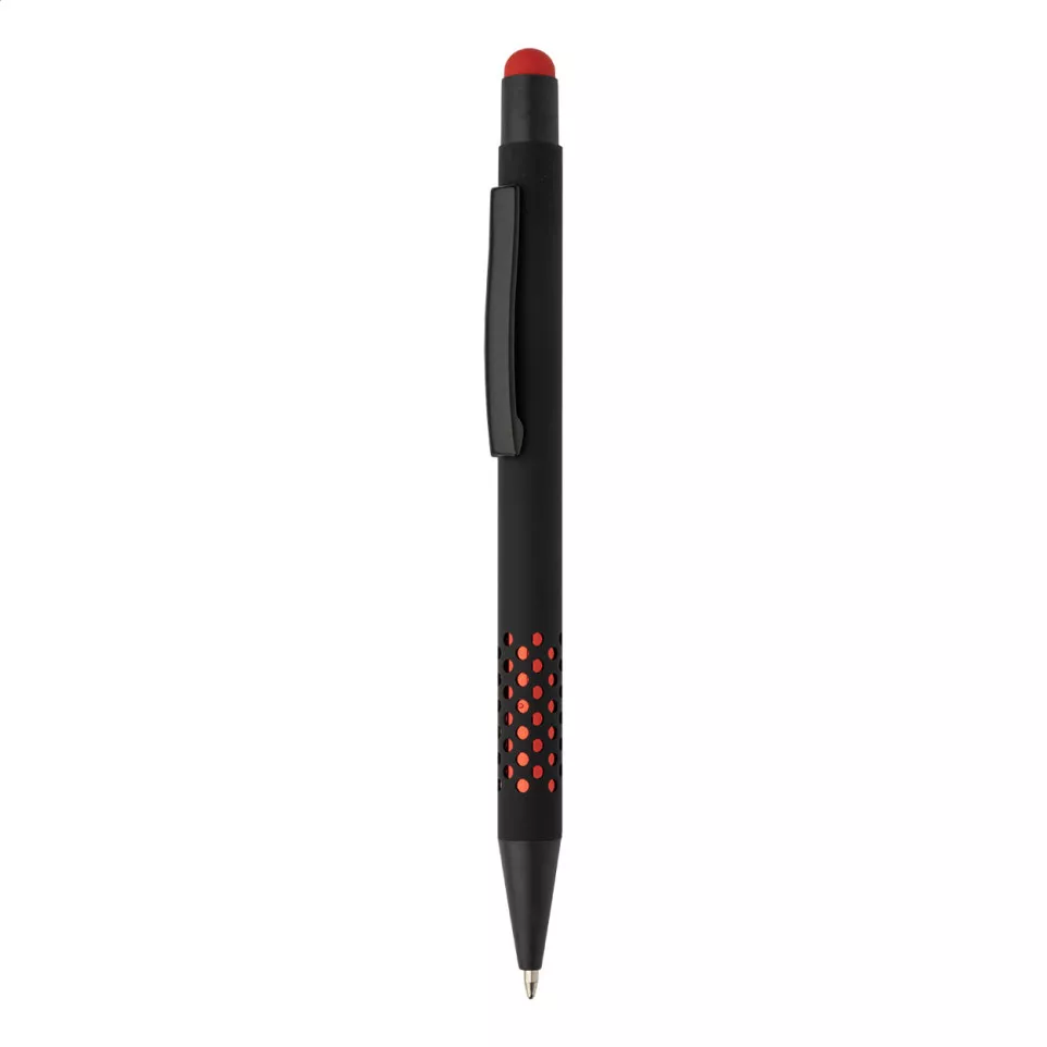 Griply rouge  stylo à bille tactile 