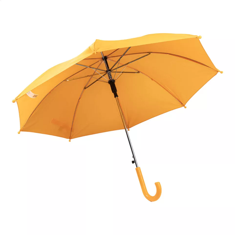Minirain orange  kids RPET umbrella 