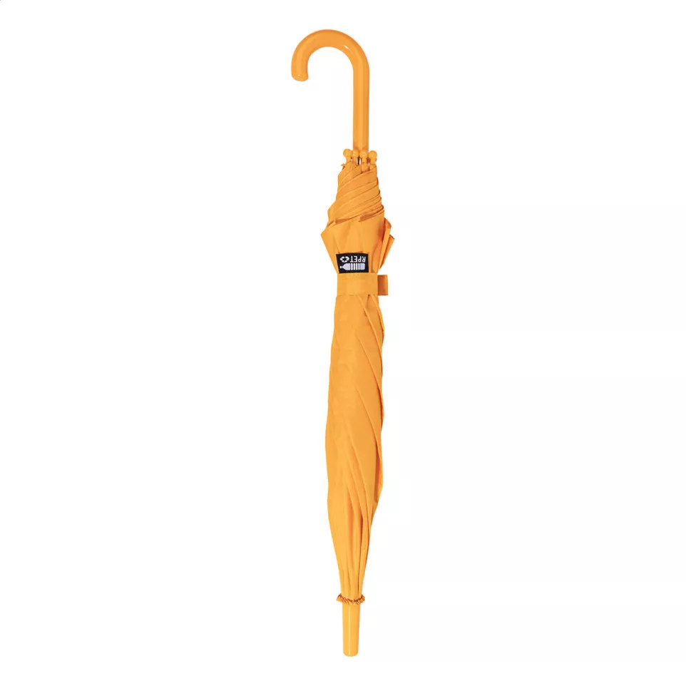 Minirain orange  kids RPET umbrella 