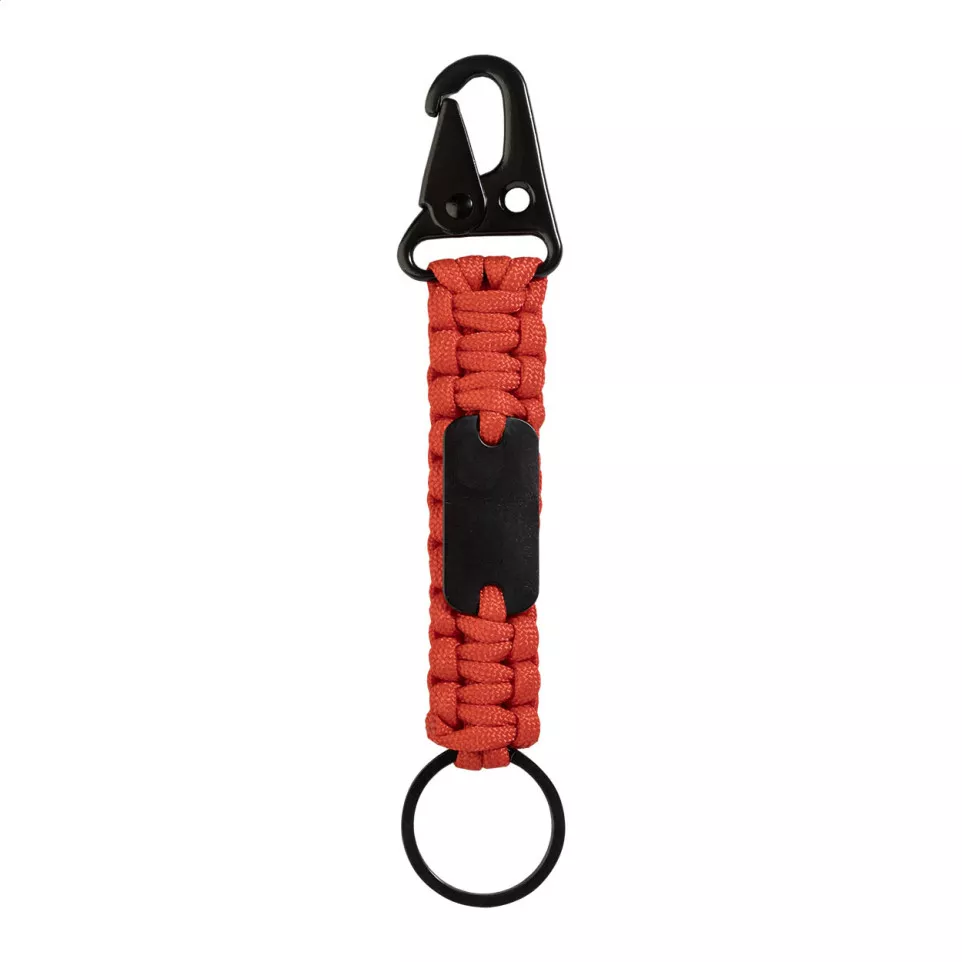 Recon red  tactical keyring 