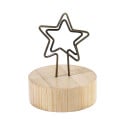 Skognot naturelle  Pince à papier de Noël, étoile 