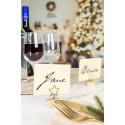 Skognot natural  Christmas note clip, star 