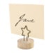 Skognot naturelle  Pince à papier de Noël, étoile 