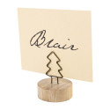 Skognot natural  Christmas note clip, tree 