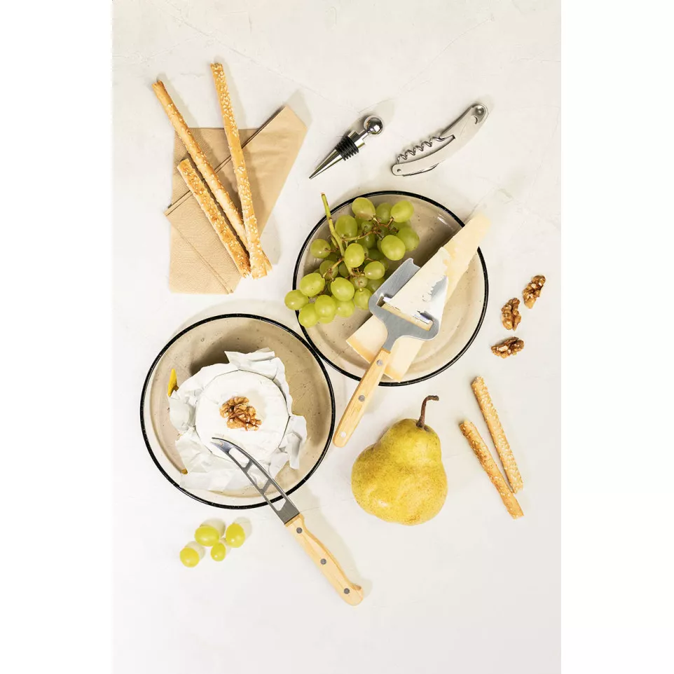 QuesoVino natural  cheese and wine set 