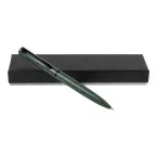 Noiral vert  stylo à bille dans son étui 