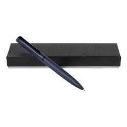 Noiral bleu  stylo à bille dans son étui 