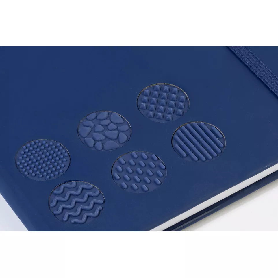 Senspuk blauw  RPU antistress notebook 