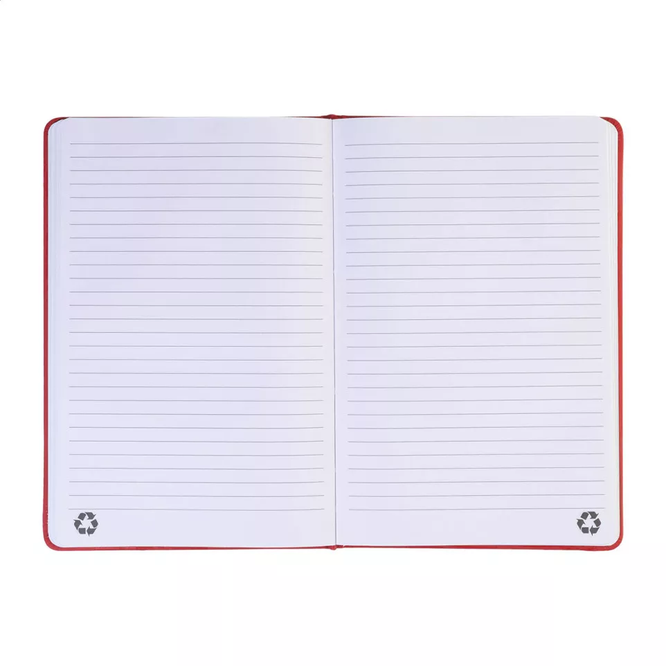 Senspuk rood  RPU antistress notebook 
