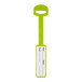 Pudong green  luggage tag 
