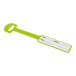 Pudong green  luggage tag 