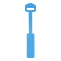 Pudong blue  luggage tag 