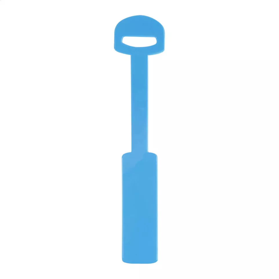 Pudong blue  luggage tag 