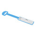 Pudong blue  luggage tag 