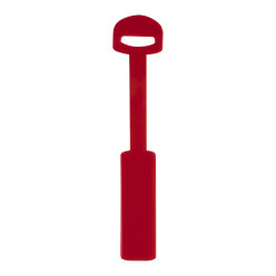 Pudong red  luggage tag 