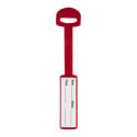 Pudong red  luggage tag 