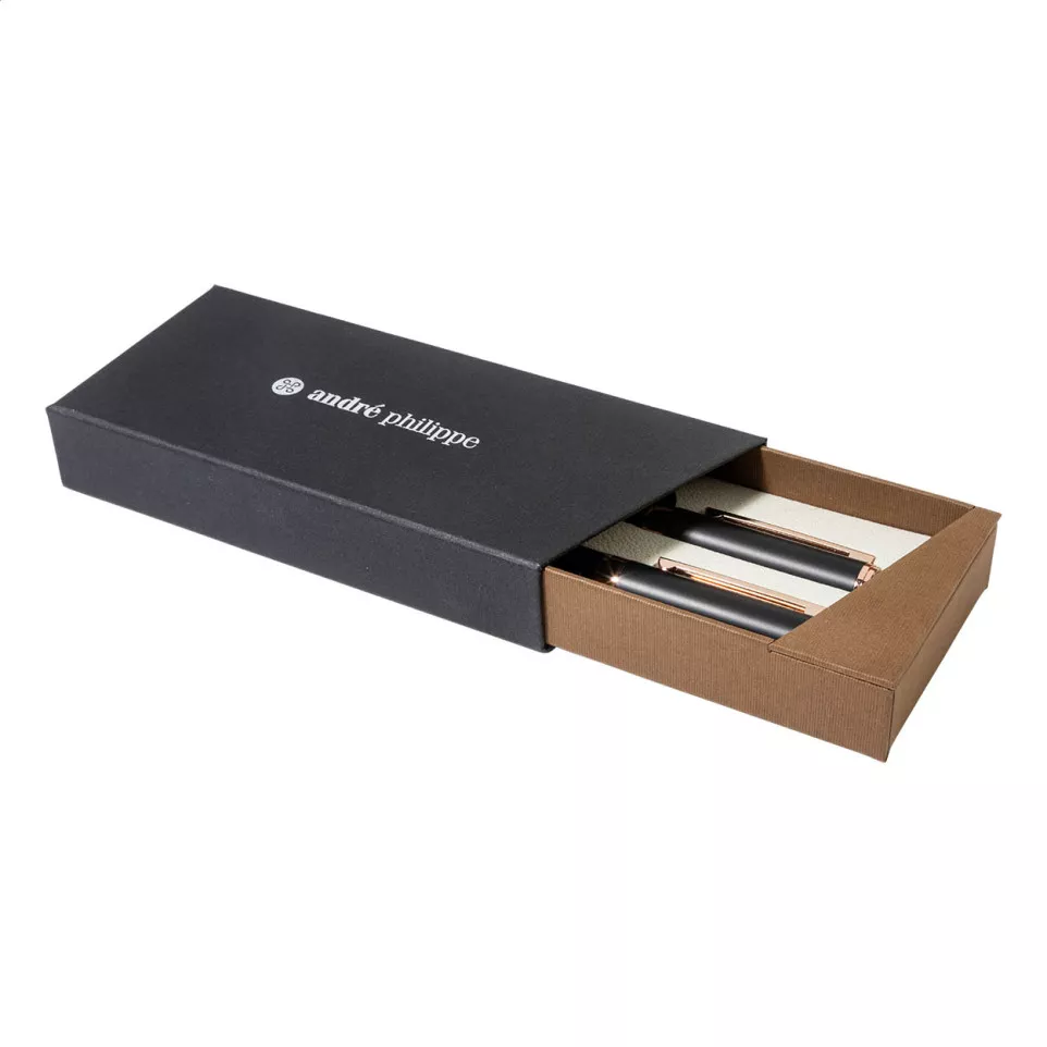 Orrose noir  Parure de stylos 