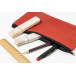 Custro red  RPU pen case 